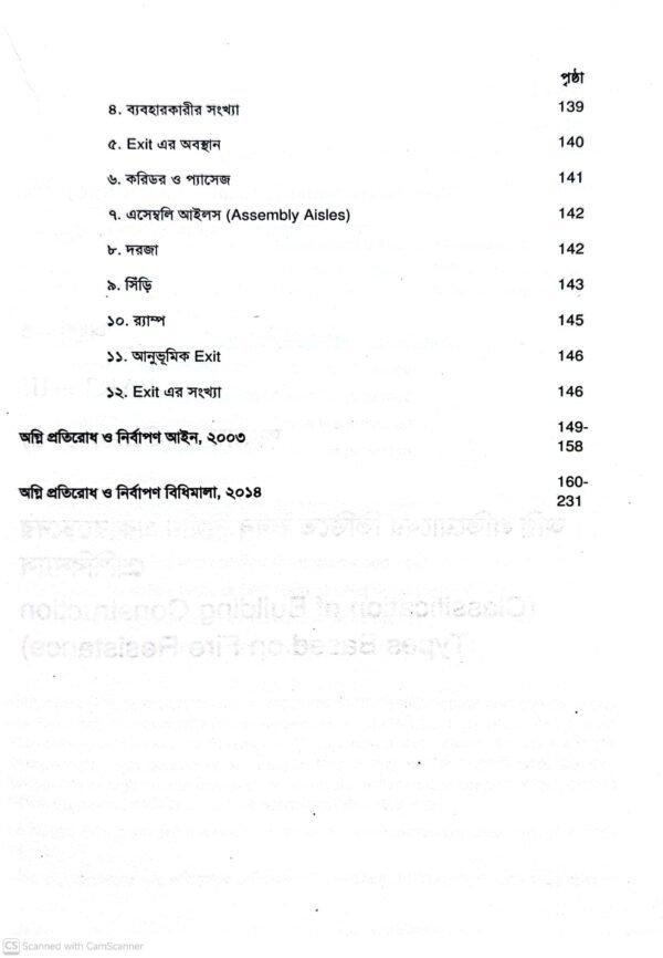 Fire Code of Bangladesh (বাংলাদেশের ফায়ার কোড)