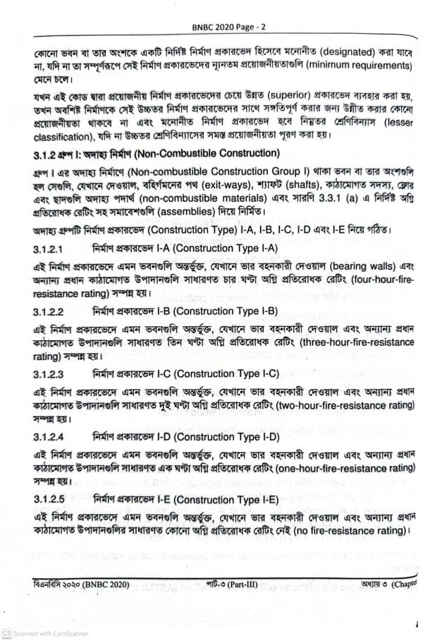 Fire Code of Bangladesh (বাংলাদেশের ফায়ার কোড)
