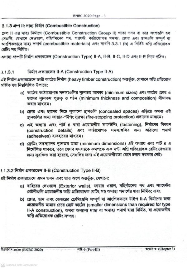 Fire Code of Bangladesh (বাংলাদেশের ফায়ার কোড)