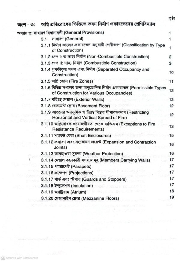 Fire Code of Bangladesh (বাংলাদেশের ফায়ার কোড)