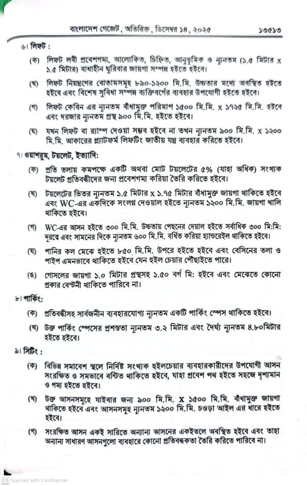ইমারত নির্মাণ বিধিমালা ২০২৫_25 ইমারত নির্মাণ বিধিমালা-২০২৫ ও আইন-১৯৫২